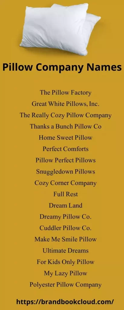 Pillow-names